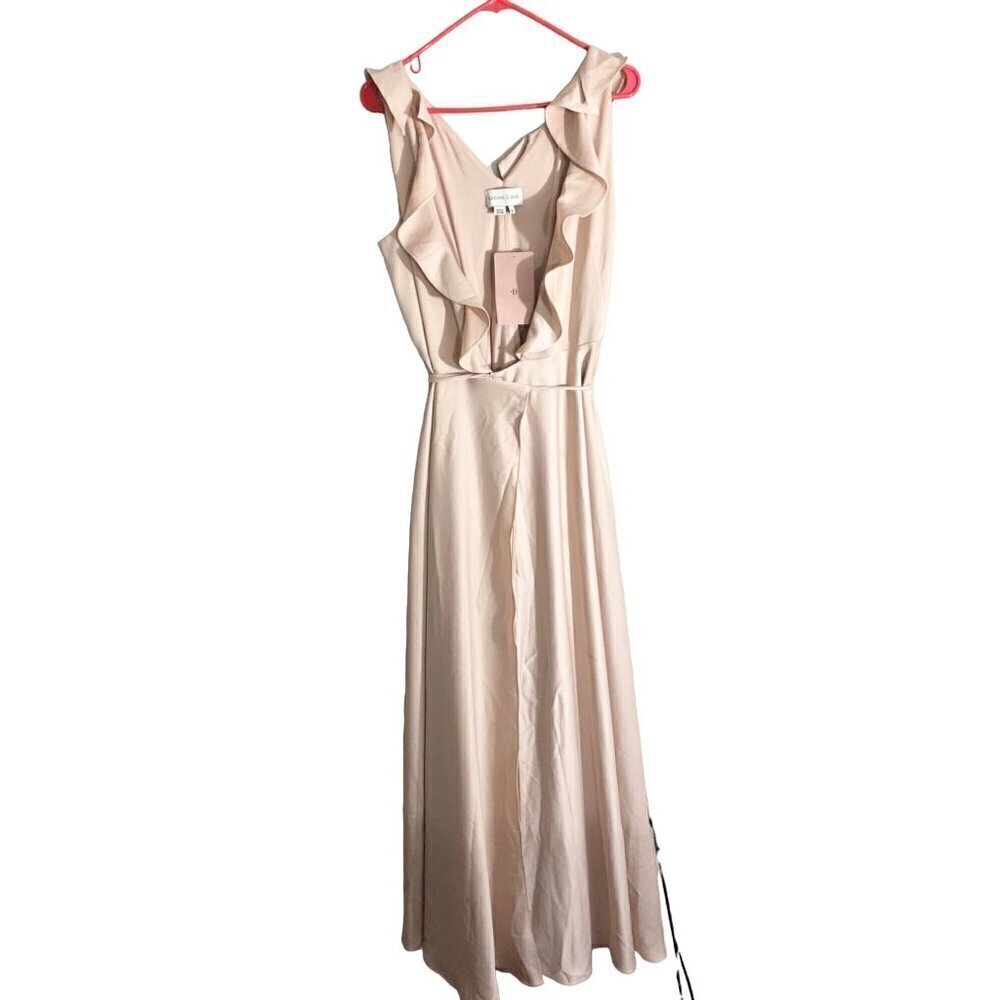 NWT Sachin & Babi Anthropologie Women's Tansy Satin Charmeuse Dress - 6